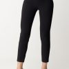 Elisabetta Franchi Pantaloni Dritti In Cr00Eape Stretch Nero Hot