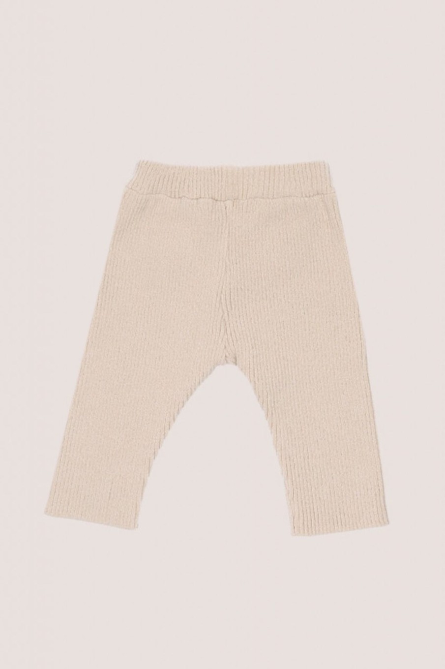 ELISABETTA FRANCHI BAMBINA Leggins In Tricot Con Bottoni Logati Burro Hot