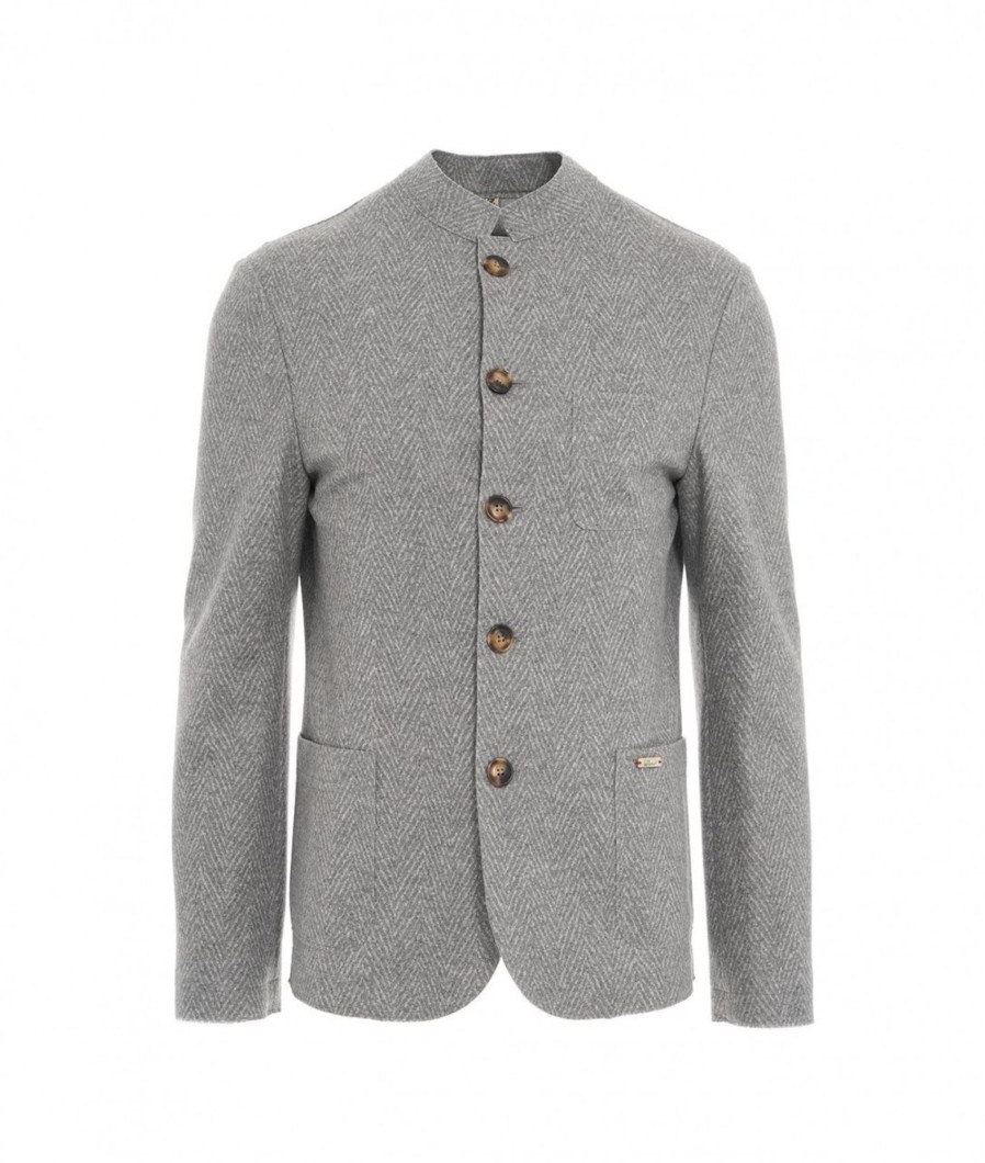 Luis Trenker Blazer Luigi Grigio Hot