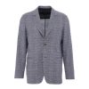 T Jacket Blazer In Glencheck Blau Clearance