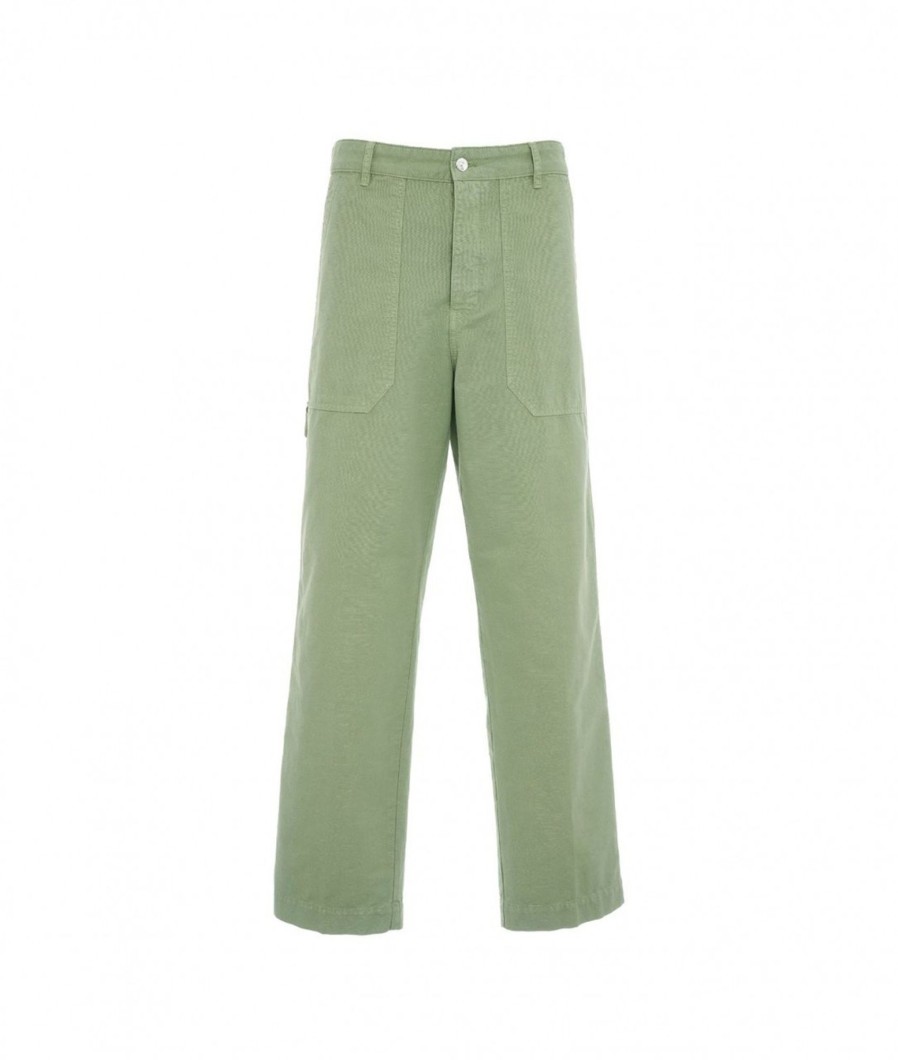 Nine in the morning Pantalone Fatigue Ciril Verde Chiaro Online