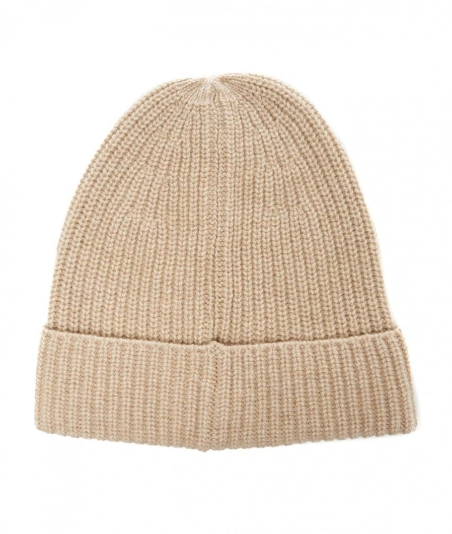 Daniele Fiesoli Beanie In Maglia Beige Clearance