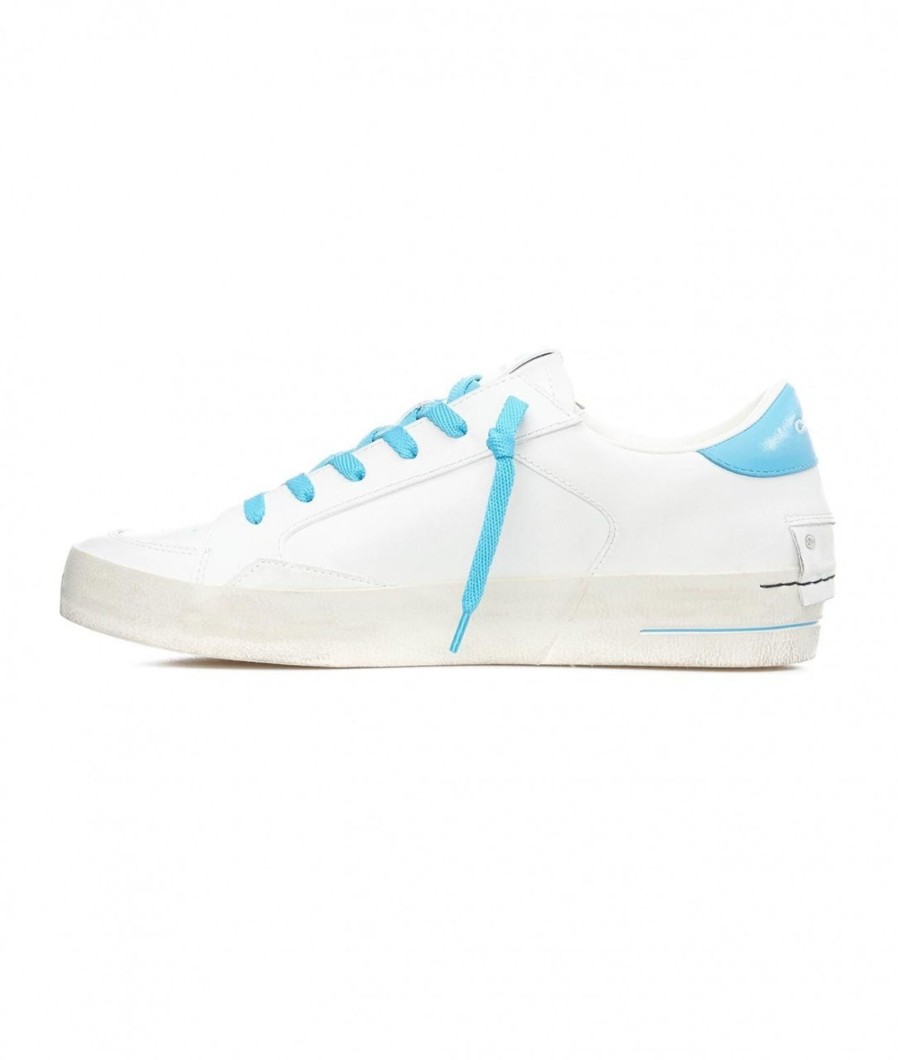 Crime London Sneakers Skate Deluxe Bianco Wholesale