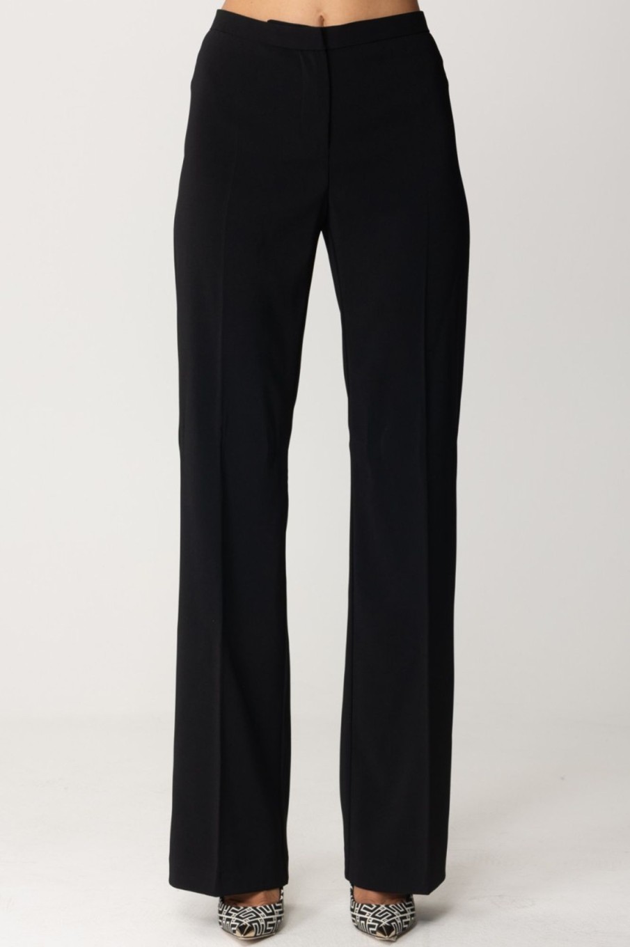 Pinko Pantaloni Flare Nero Limousine Clearance