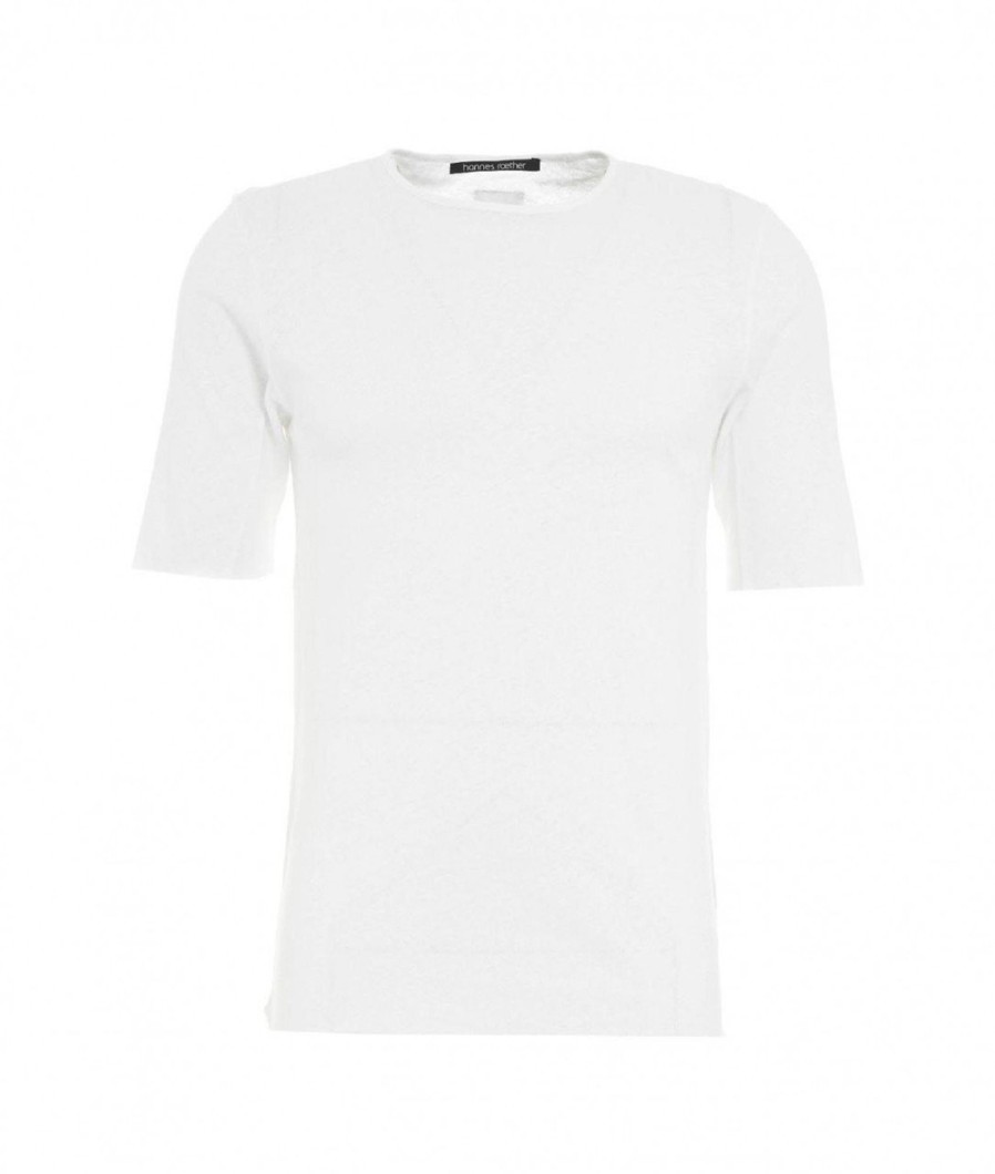 Hannes Roether T-Shirt Bianco Hot