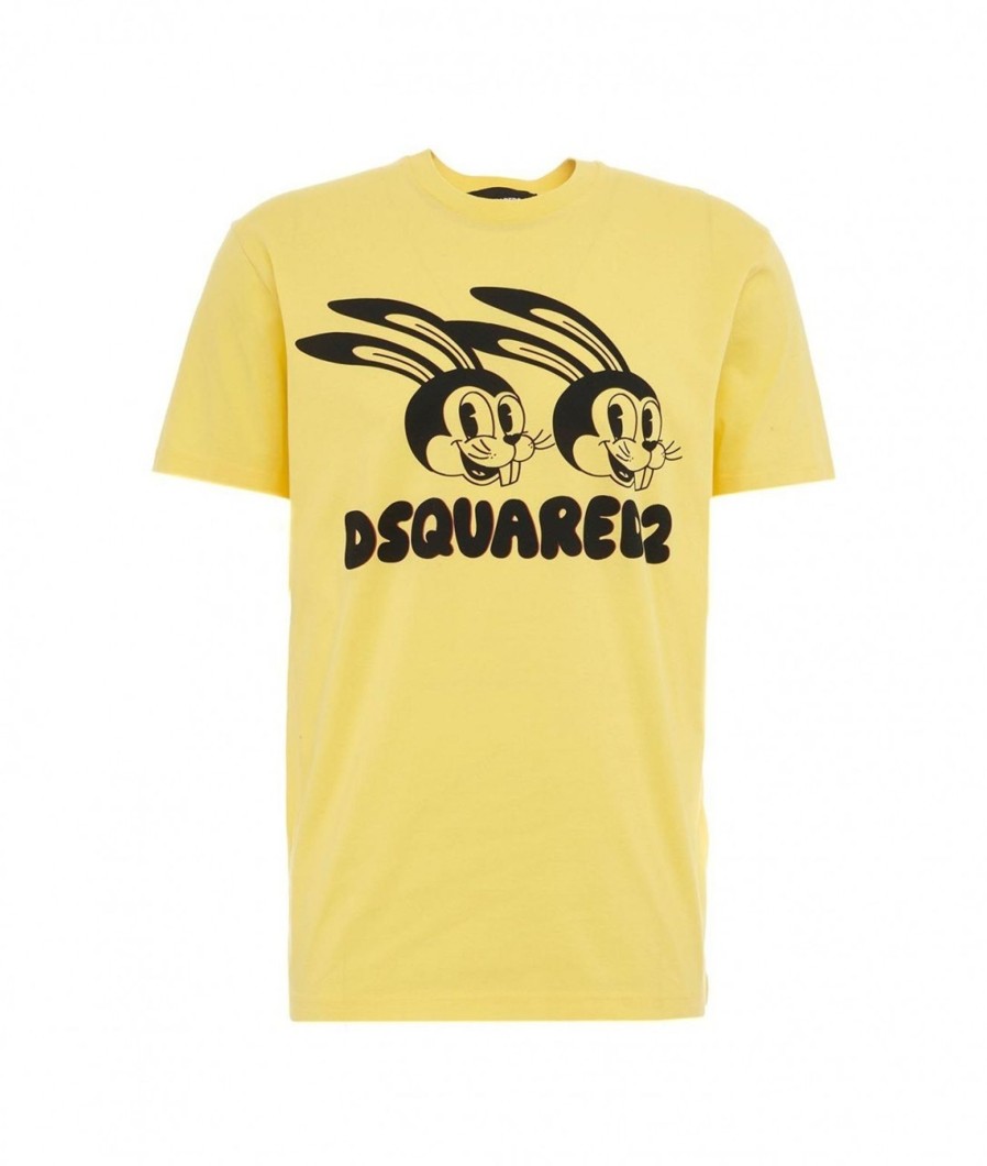 Dsquared2 T-Shirt Unar Giao Giallo Best