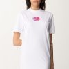 Karl Lagerfeld Abito T-Shirt Con Stampa White Clearance