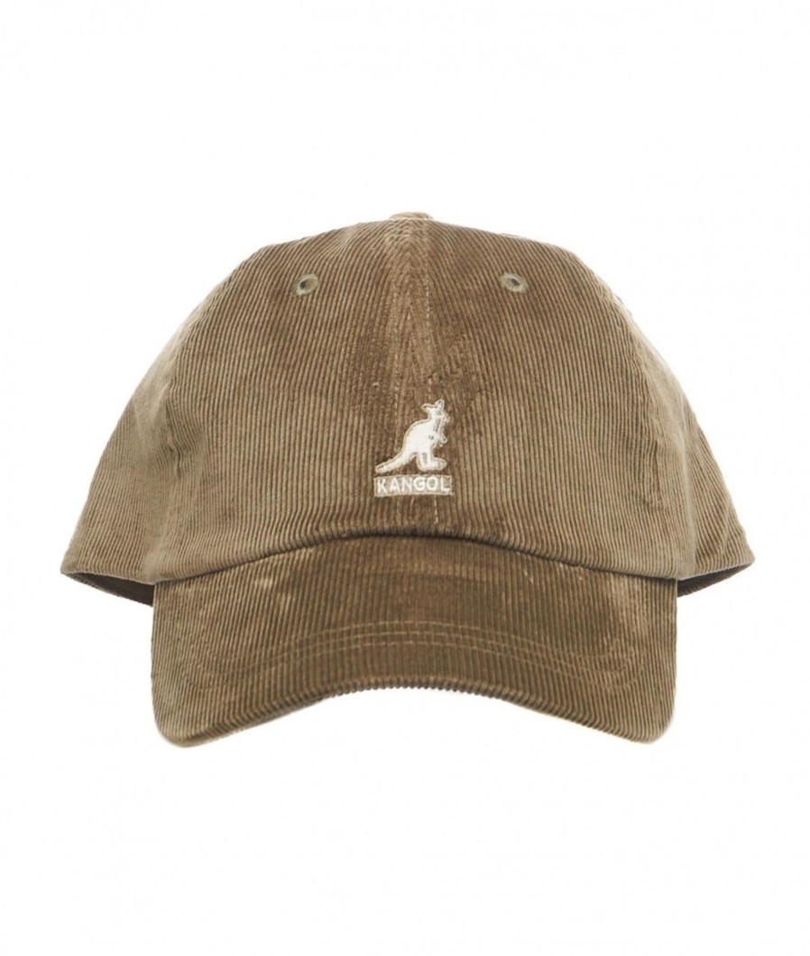 Kangol Baseball Cap In Velluto Tortora Hot