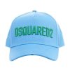 Dsquared2 Baseball Cap Con Ricamo Logo Azzurro Hot