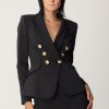 Elisabetta Franchi Giacca Doppiopetto Nero Clearance