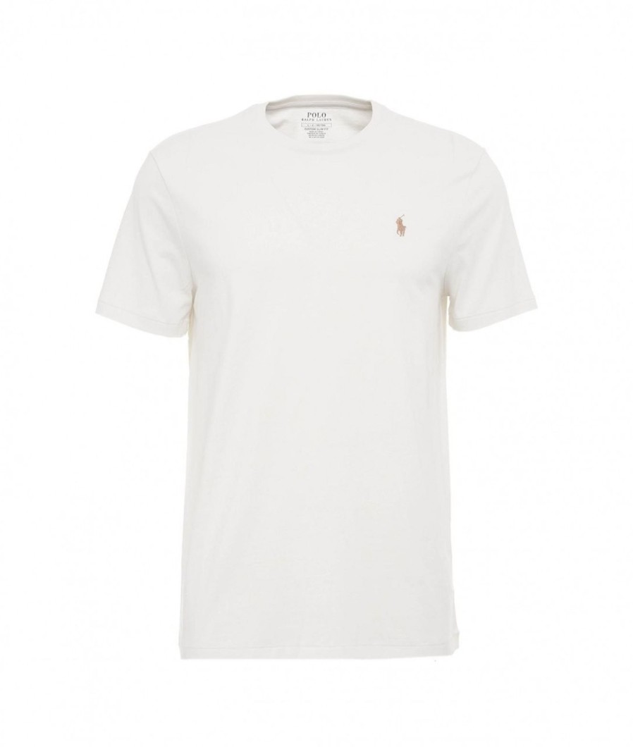 Polo Ralph Lauren T-Shirt Con Logo Bianco Wholesale