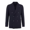 Tagliatore Blazer A Doppiopetto Blu Scuro New