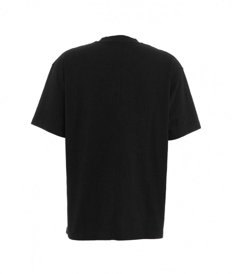 Closed T-Hirt Con Ricamo Del Logo Nero New