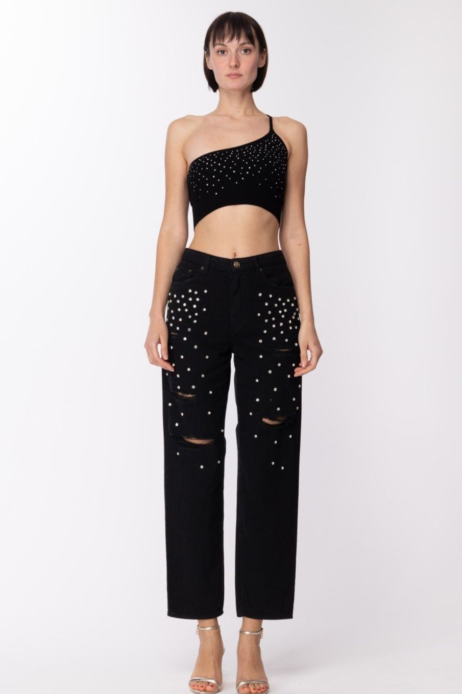 Aniye By Top Courtney Con Strass Black Best