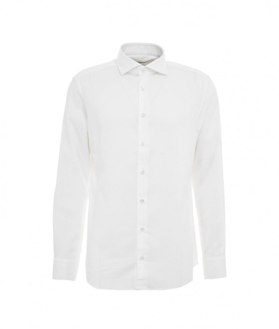 Bastoncino Camicia Simo Bianco Clearance