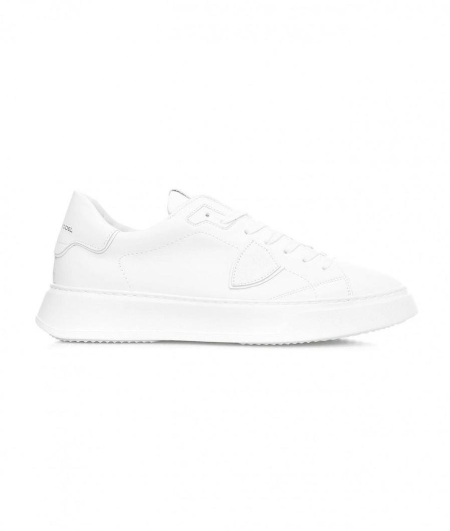 Philippe Model Sneaker Temple Low Bianco Wholesale