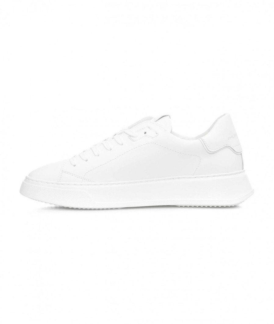 Philippe Model Sneaker Temple Low Bianco Wholesale