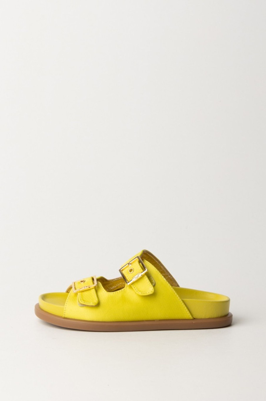 ELISABETTA FRANCHI BAMBINA Sandali Slide Yellow Wholesale