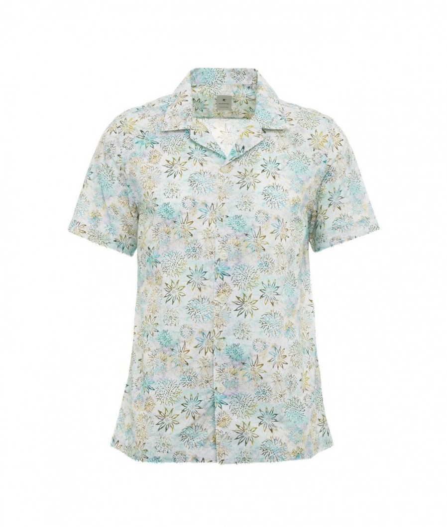 Bastoncino Camicia Hawaii Turchese Clearance