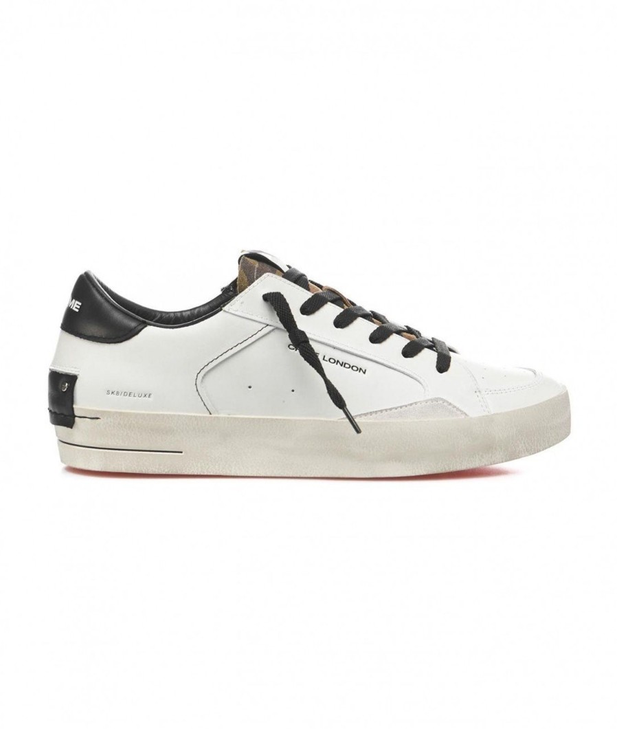 Crime London Sneakers Sk8 Deluxe Bianco Online