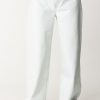 Semicouture Jeans A Gamba Larga Bleach White Hot