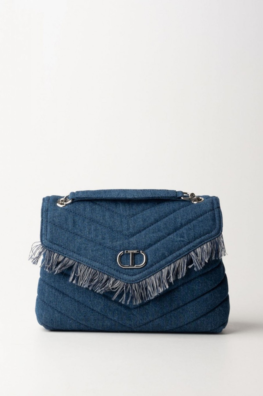 Twin-Set Borsa 'Dreamy' In Denim Clearance