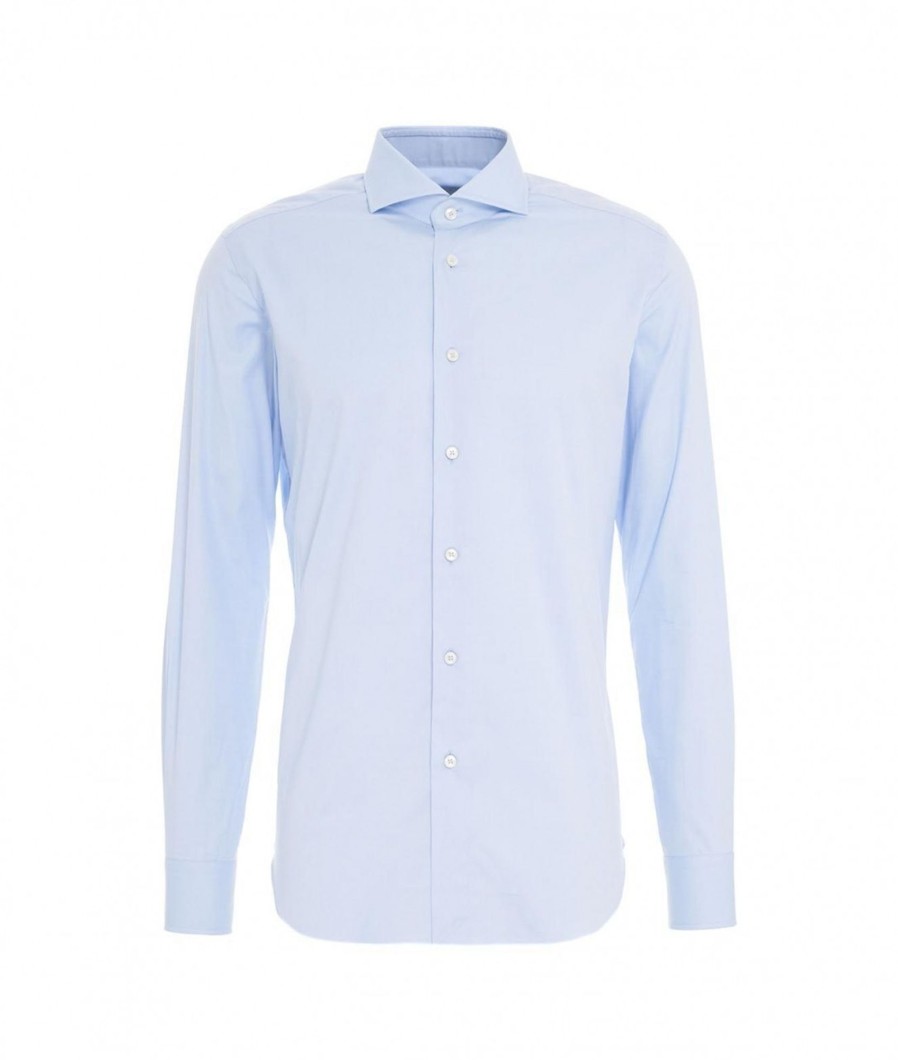 Gender Camicia Tailor Fit Azzurro Best