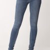 Elisabetta Franchi Jeans Skinny Senza Fascione Light Blue New