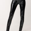 Gaelle Paris Leggings In Vinile Nero New