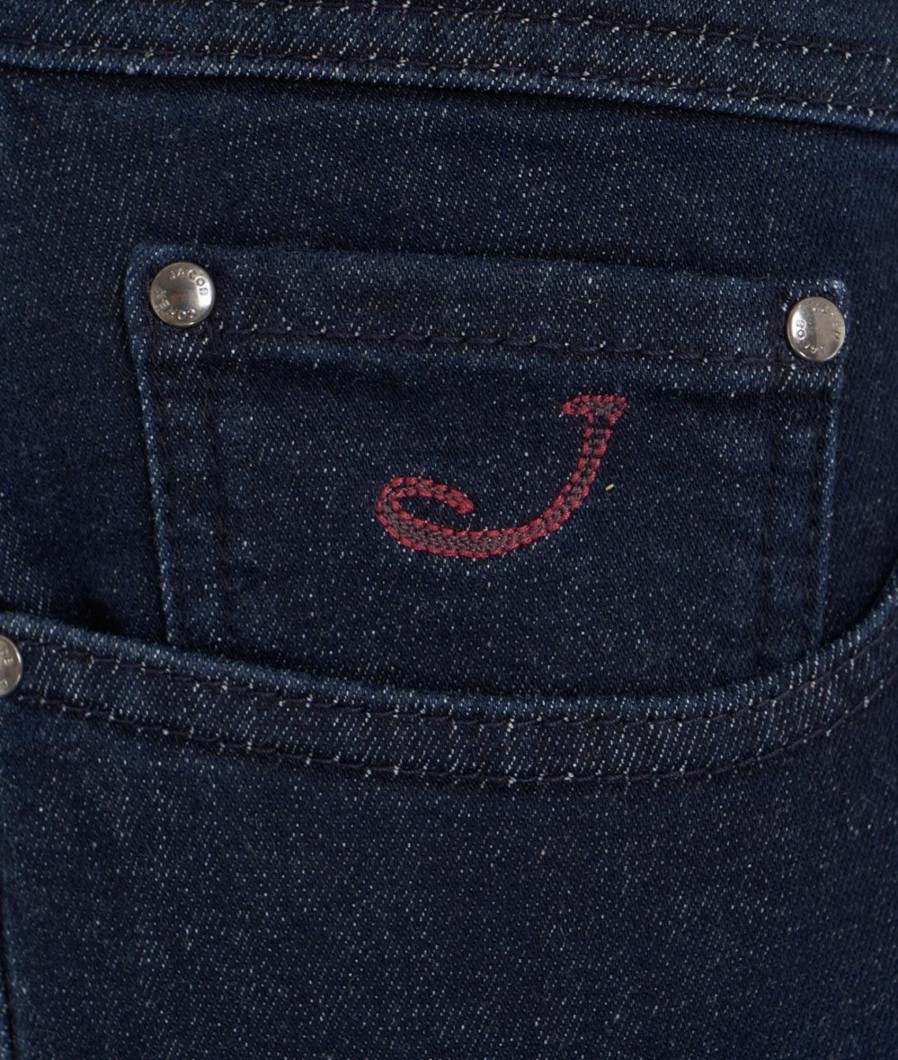 Jacob Cohen Jeans Bard Blu Scuro Online