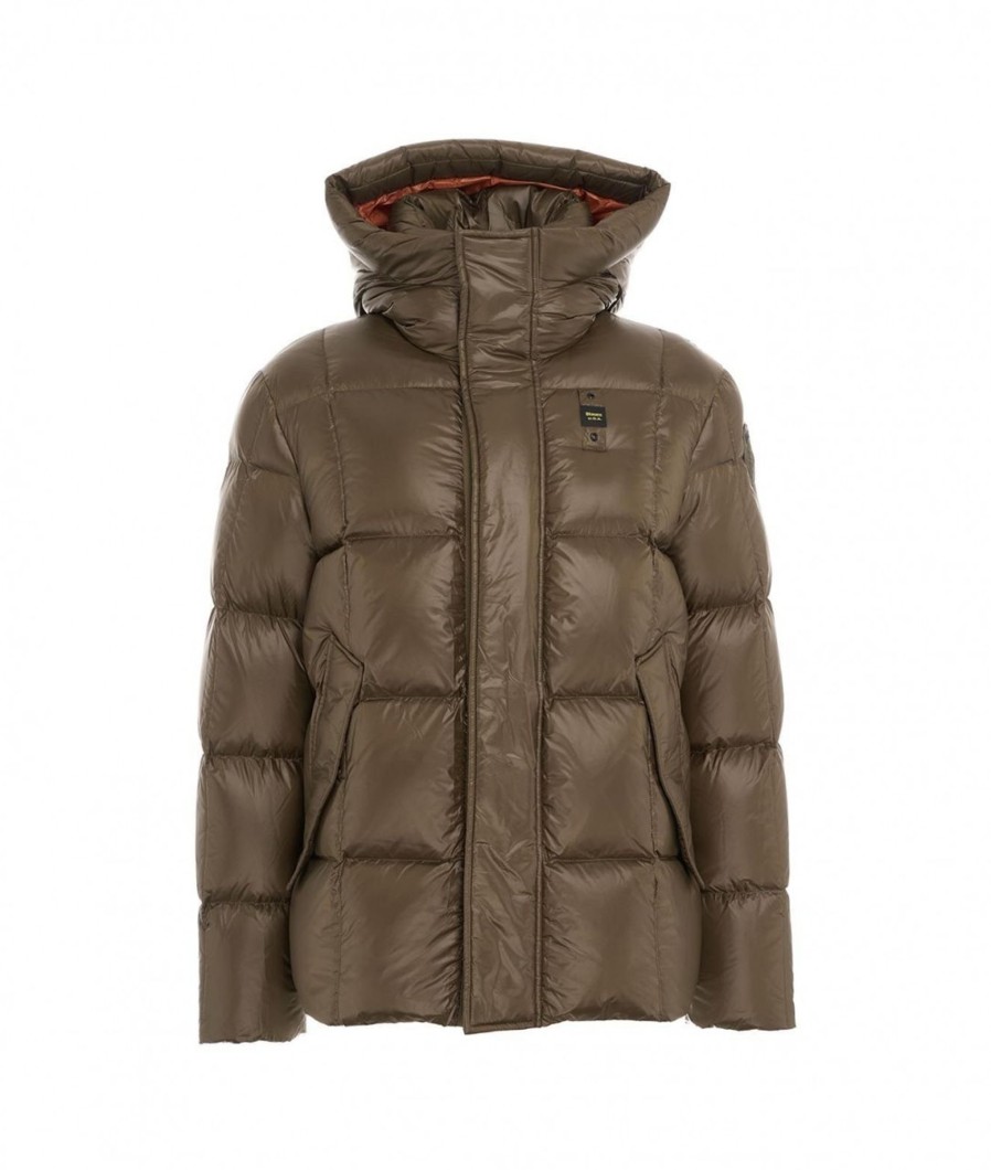 Blauer Piuino Puffer Trapuntato Verde Best