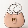 Elisabetta Franchi Hobo Media Stondata Con Logo Ef Carne Clearance