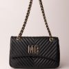 MIA BAG Tracolla In Pelle Trapuntata Nero/Oro Wholesale