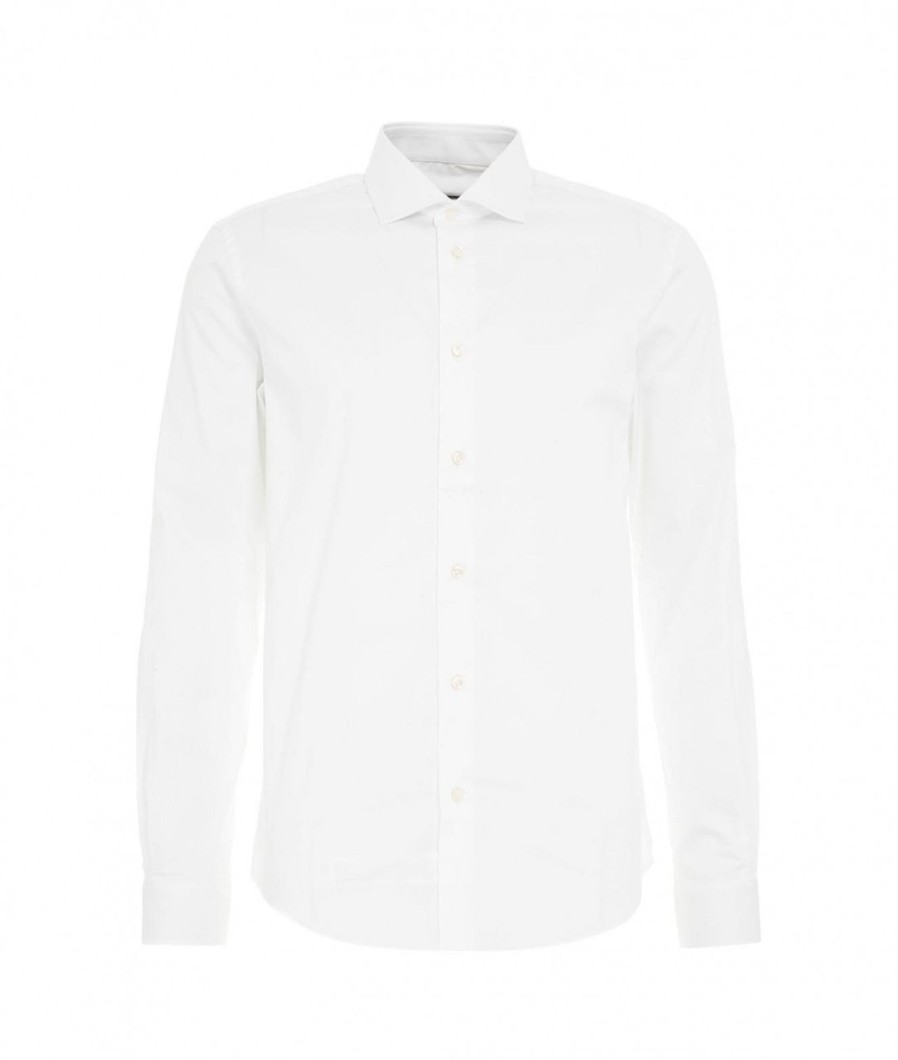 Brian Dales Camicia In Cotone Bianco Best