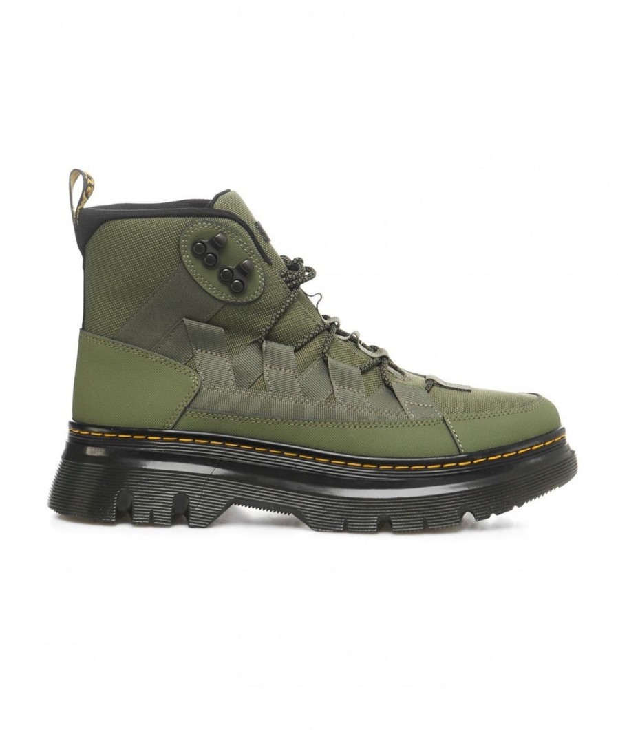 Dr. Martens Stivali Stringati Boury Ajax Verde Best