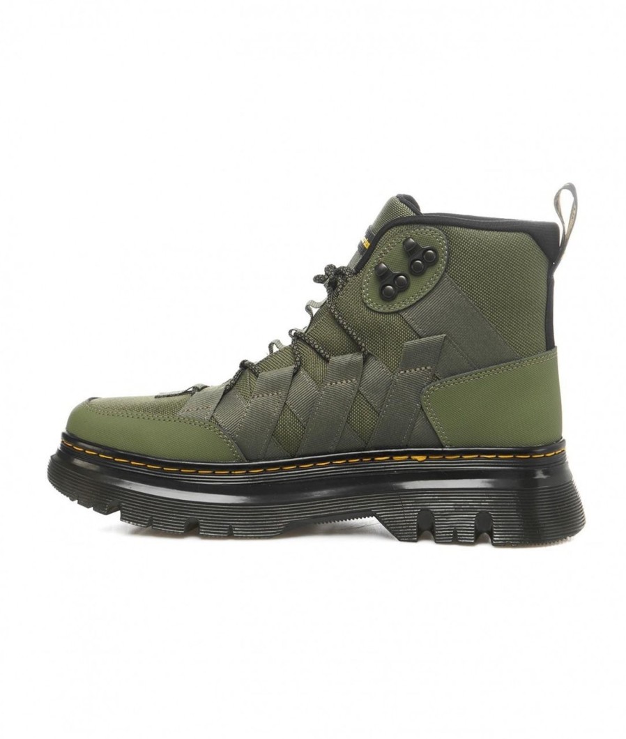 Dr. Martens Stivali Stringati Boury Ajax Verde Best