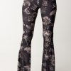 Aniye By Pantaloni Flare Iry Black Hawaii Hot