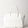 Gaelle Paris Borsa A Mano Con Logo Bianco Hot