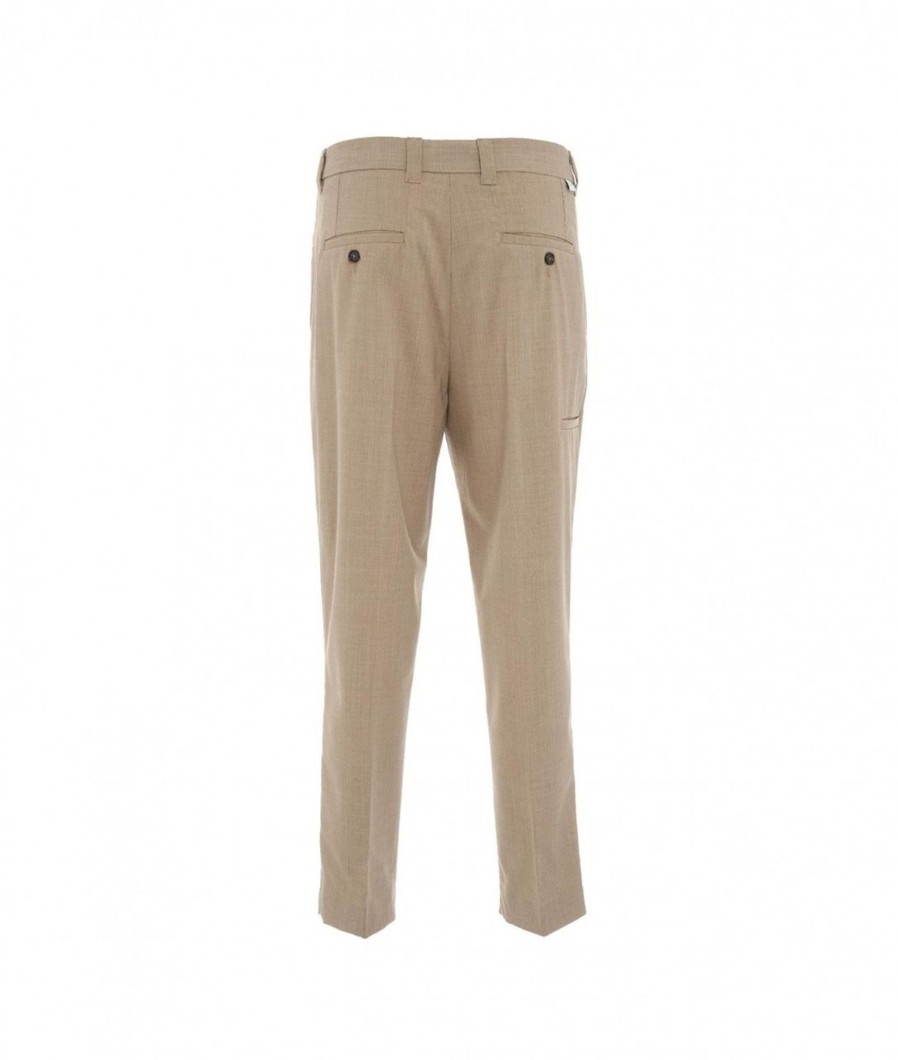 Paolo pecora Pantalone Beige Hot