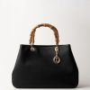 Twin-Set Borsa 'Florence' Grande Effetto Pelle Nero Online