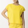 People Of Shibuya T-Shirt Over Con Scollo A Barca Giallo Wholesale