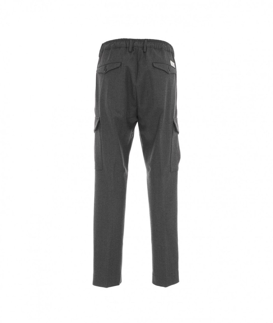 Nine in the morning Pantalone Cargo Zeus Grigio Wholesale