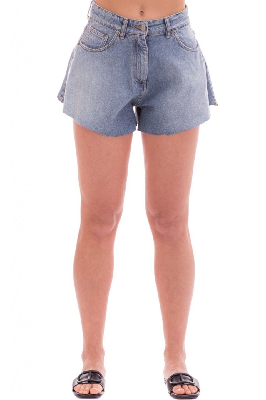 SOUVENIR Shorts In Jeans Svasati Denim Online