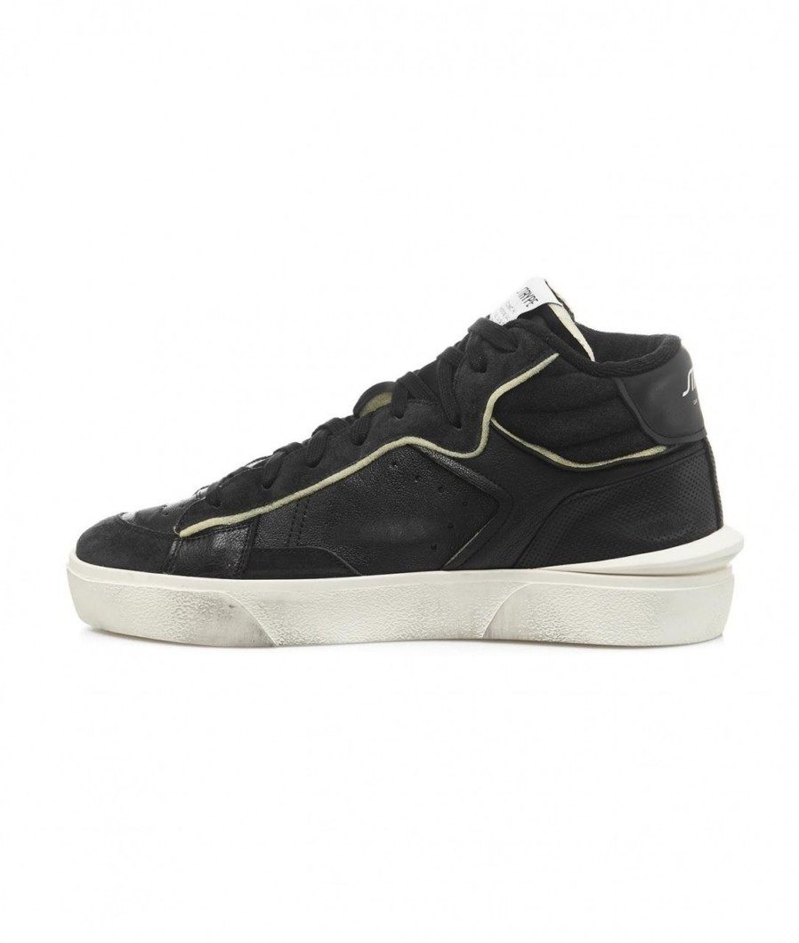 Strype High Top Sneakers Nero New