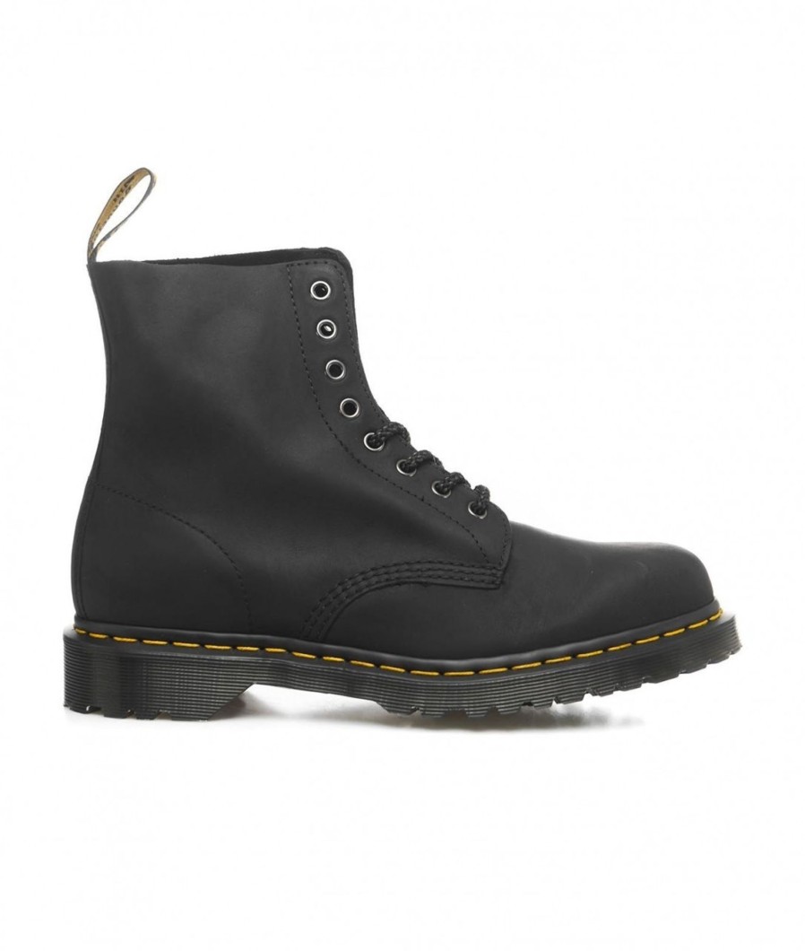 Dr. Martens Boots Pascal Waxed Full Grain Nero Hot