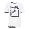 Ob Design T-Shirt Dipinta A Ano Bianco Best