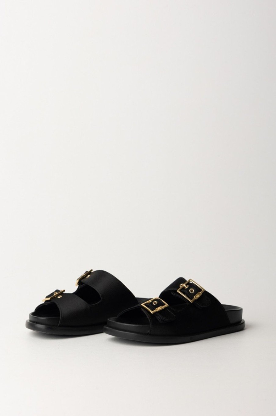 ELISABETTA FRANCHI BAMBINA Sandali Slide Black Clearance