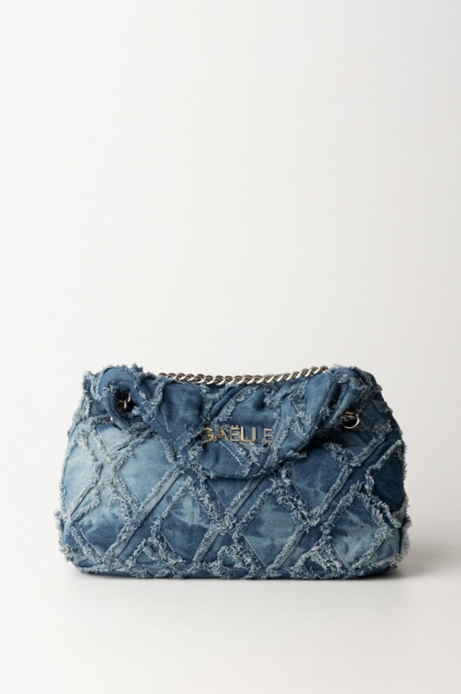 Gaelle Paris Borsa A Tracolla In Denim Blu Best