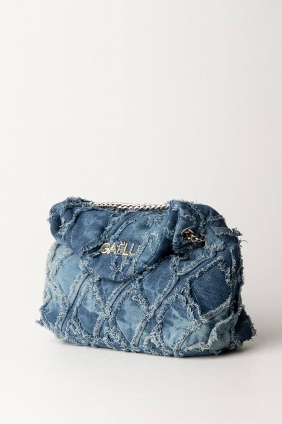 Gaelle Paris Borsa A Tracolla In Denim Blu Best