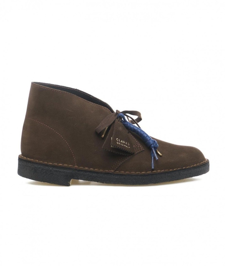 CLARKS Stringate Desert Boot Marrone Online